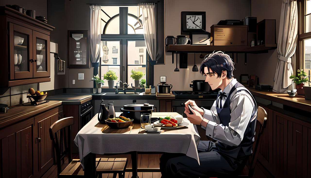 Anime kitchen by MariaGlitch on DeviantArt
