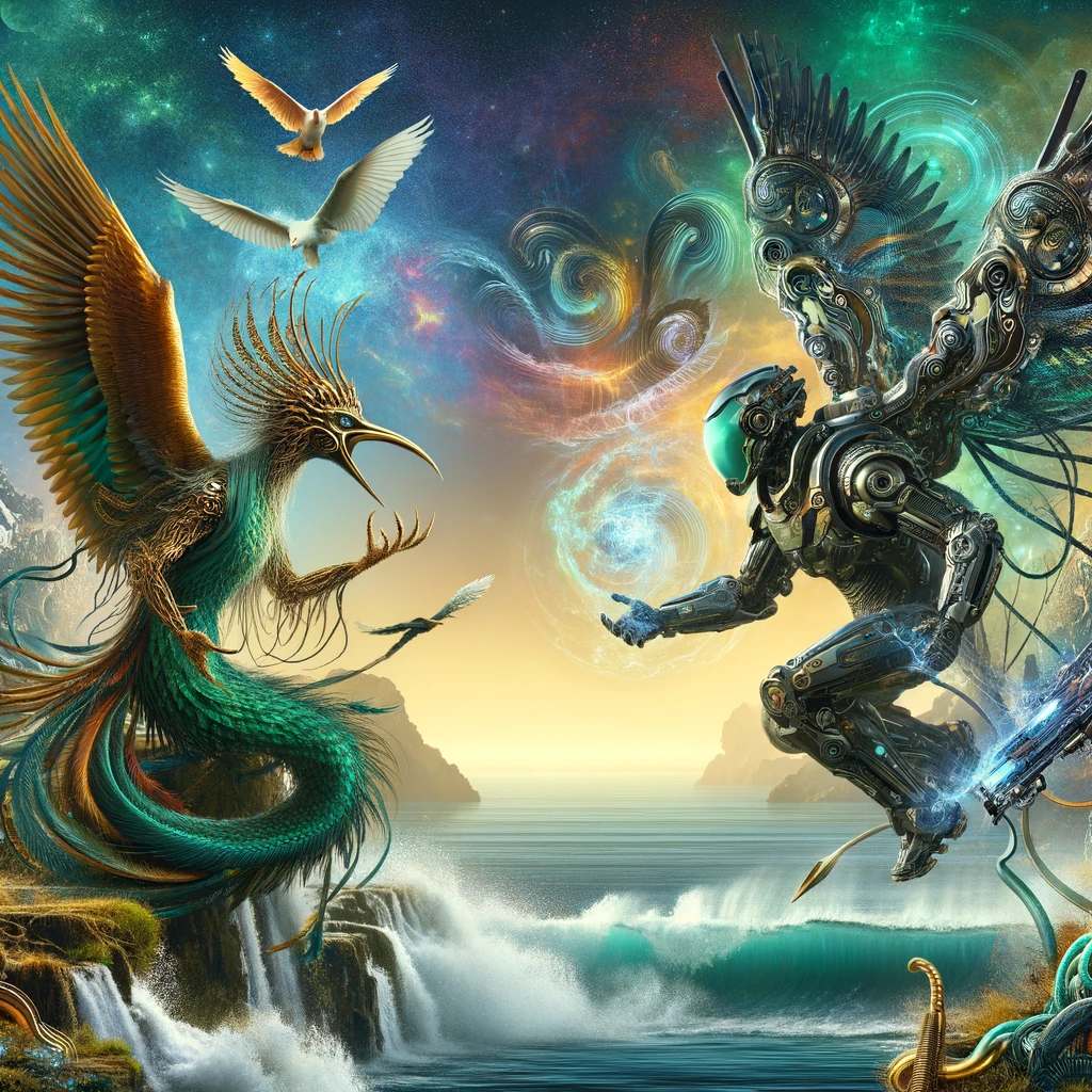 Futuristic creatures by MariaGlitch on DeviantArt