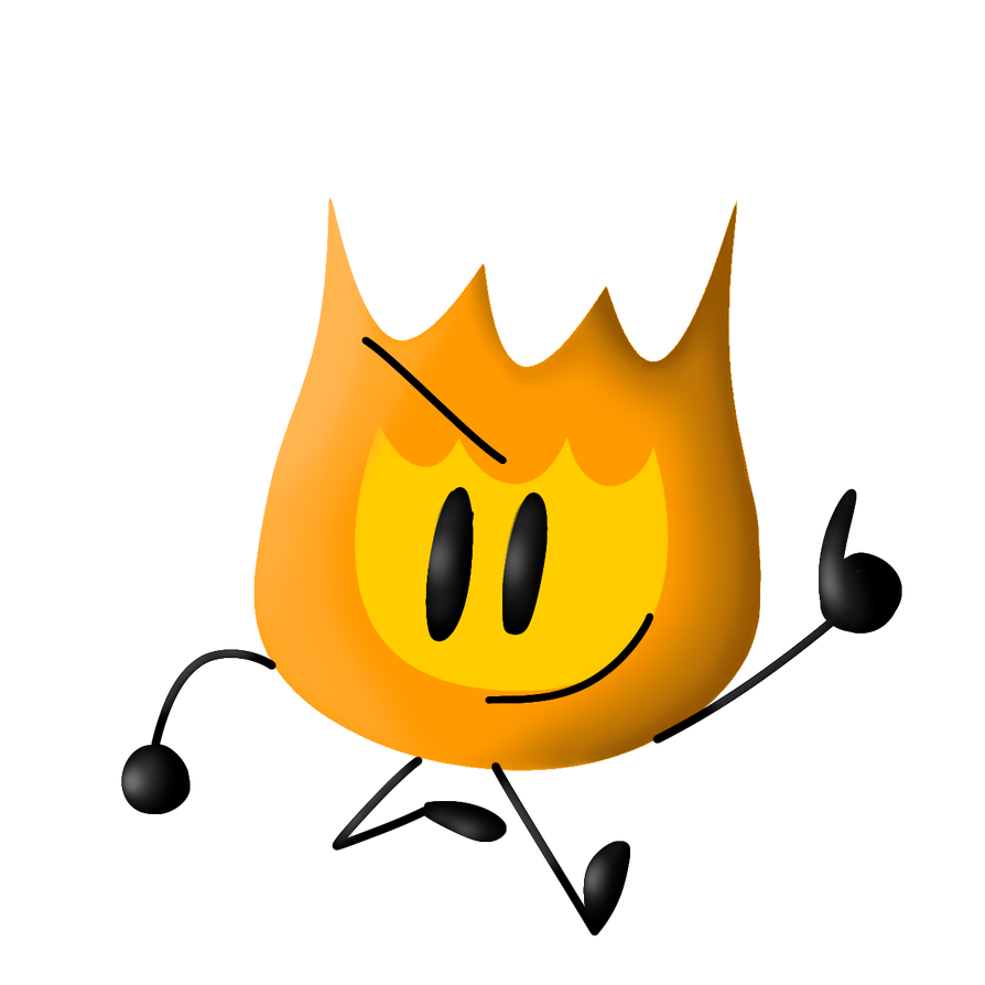 3D Firey by LollipopBFDI167 on DeviantArt