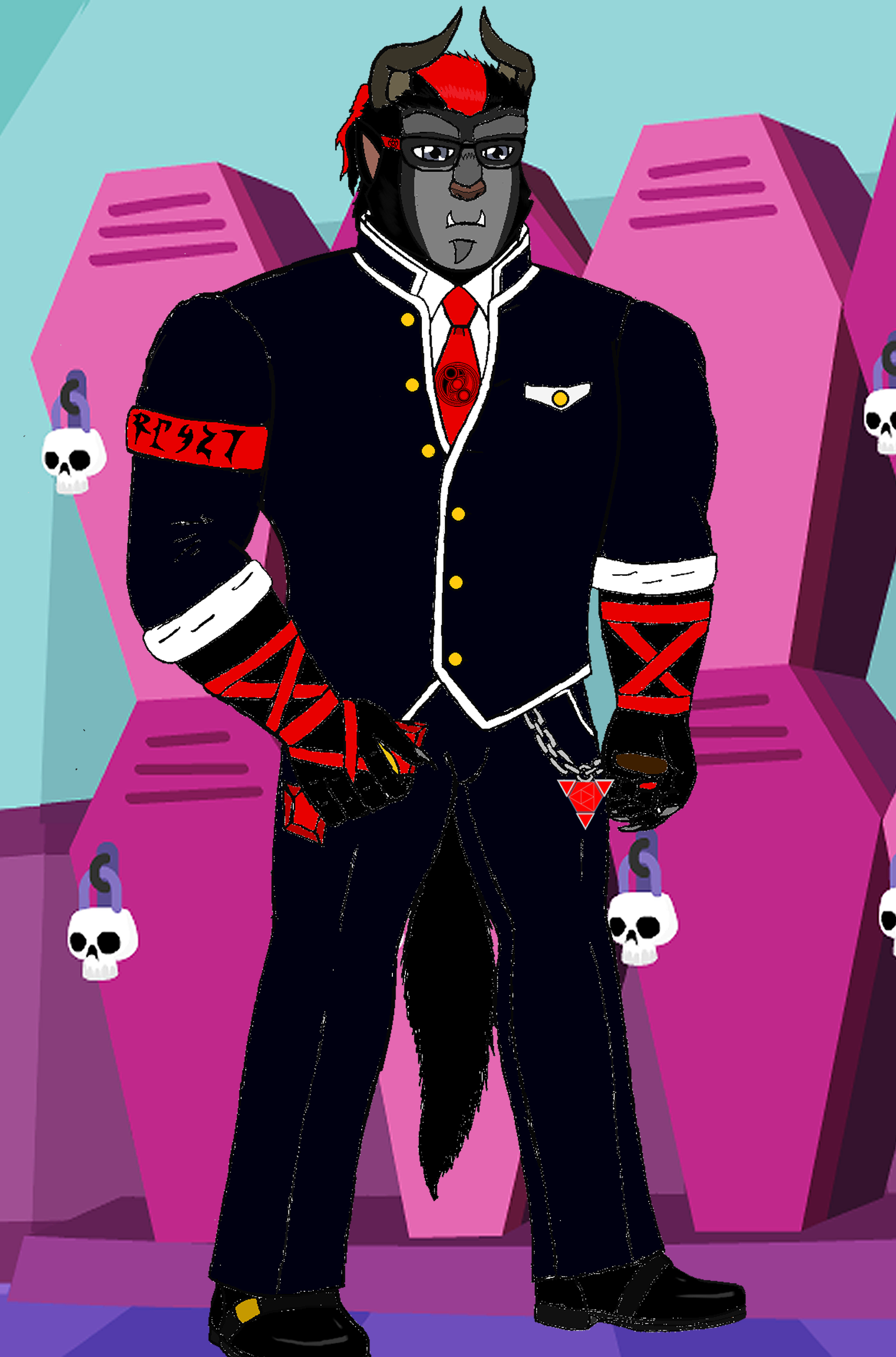 Monster High OC: Adamantio ''Adam'' LaBete