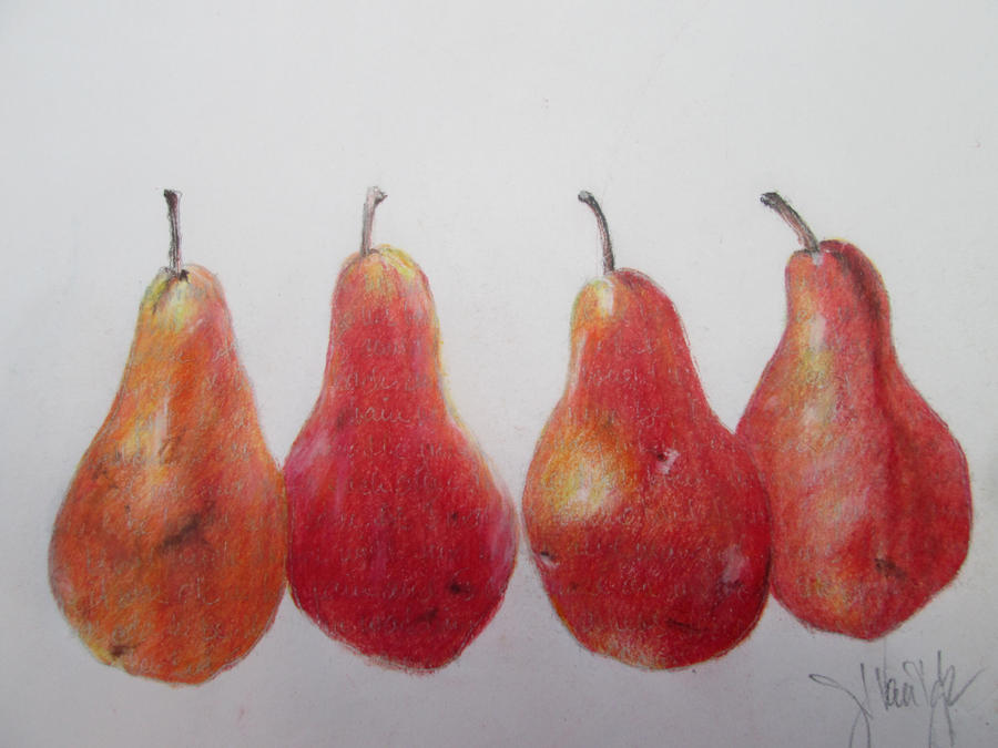 Lamy Red Pears