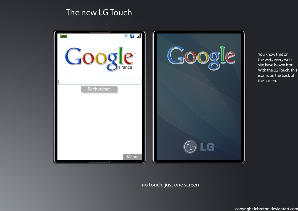 Lg Touch - internet