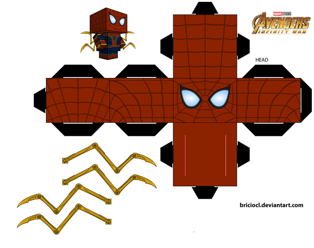 Iron-spider Ver.2 acessories by briciocl on DeviantArt