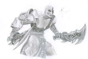 Quick Kratos Sketch (GOW3)