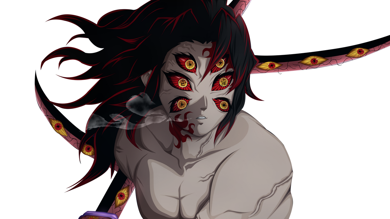 upper moon 1 Kokushibo png by tar3kk on DeviantArt