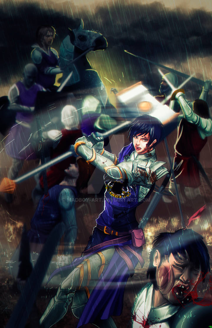 Azima in Battle by Madboy-Art on DeviantArt