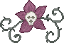 Pixel Art: Skullflower