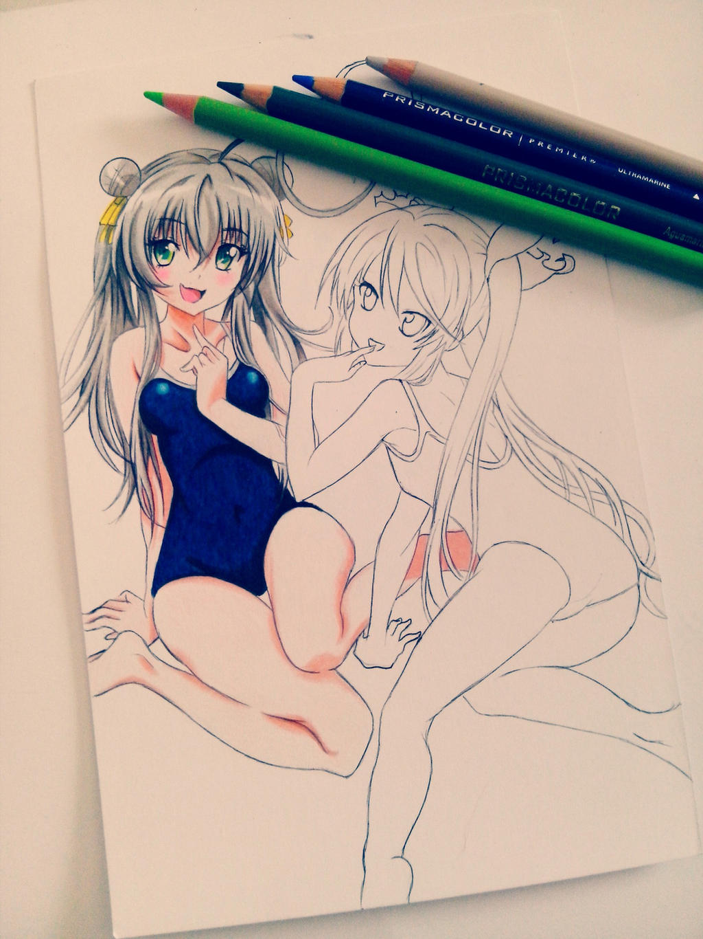 Nyaruko and Kouko (WIP)