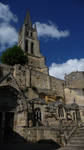 Monolithic Church - St Emilion by aberlioness