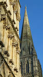 Salisbury Cathedral III by aberlioness