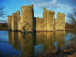 Bodiam Castle Late Afternoon by aberlioness