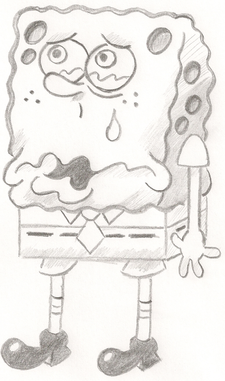 Sad Spongebob by wakahama on DeviantArt