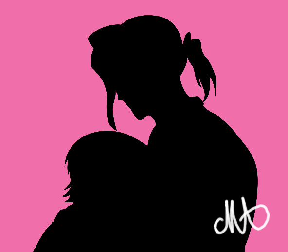 Saya + Haji Silhouette