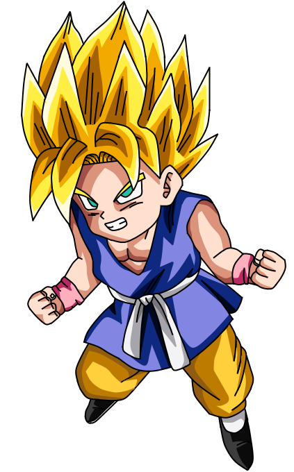 Super Saiyan 2 Goku by chanmio67 on DeviantArt