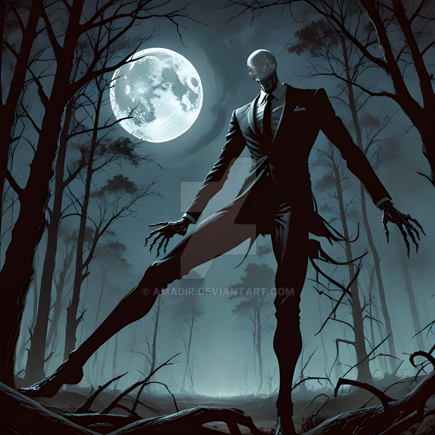 Slender Mander Slenderman by Amadir on DeviantArt