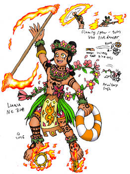 SMITE Skin Idea: Luau Ne Zha