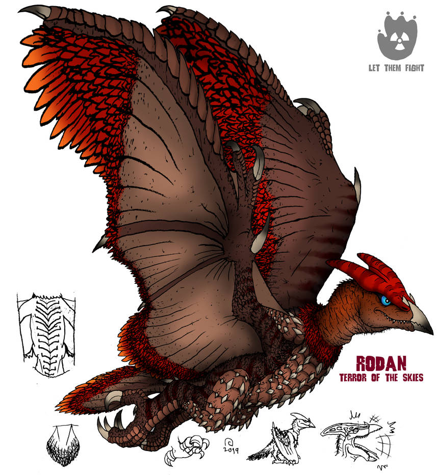 LTF: Rodan by SkarmorySilver on DeviantArt
