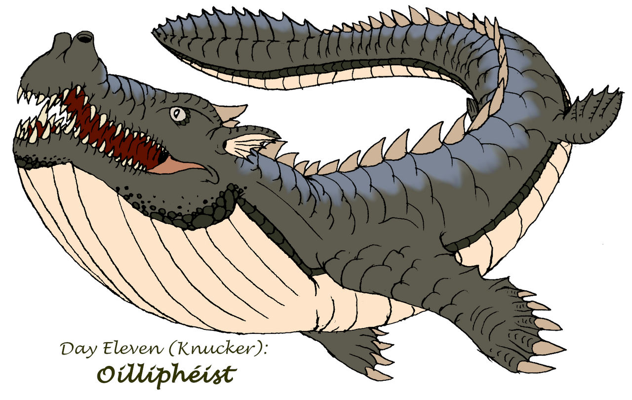 Smoktober Day 11: Knucker by SkarmorySilver on DeviantArt