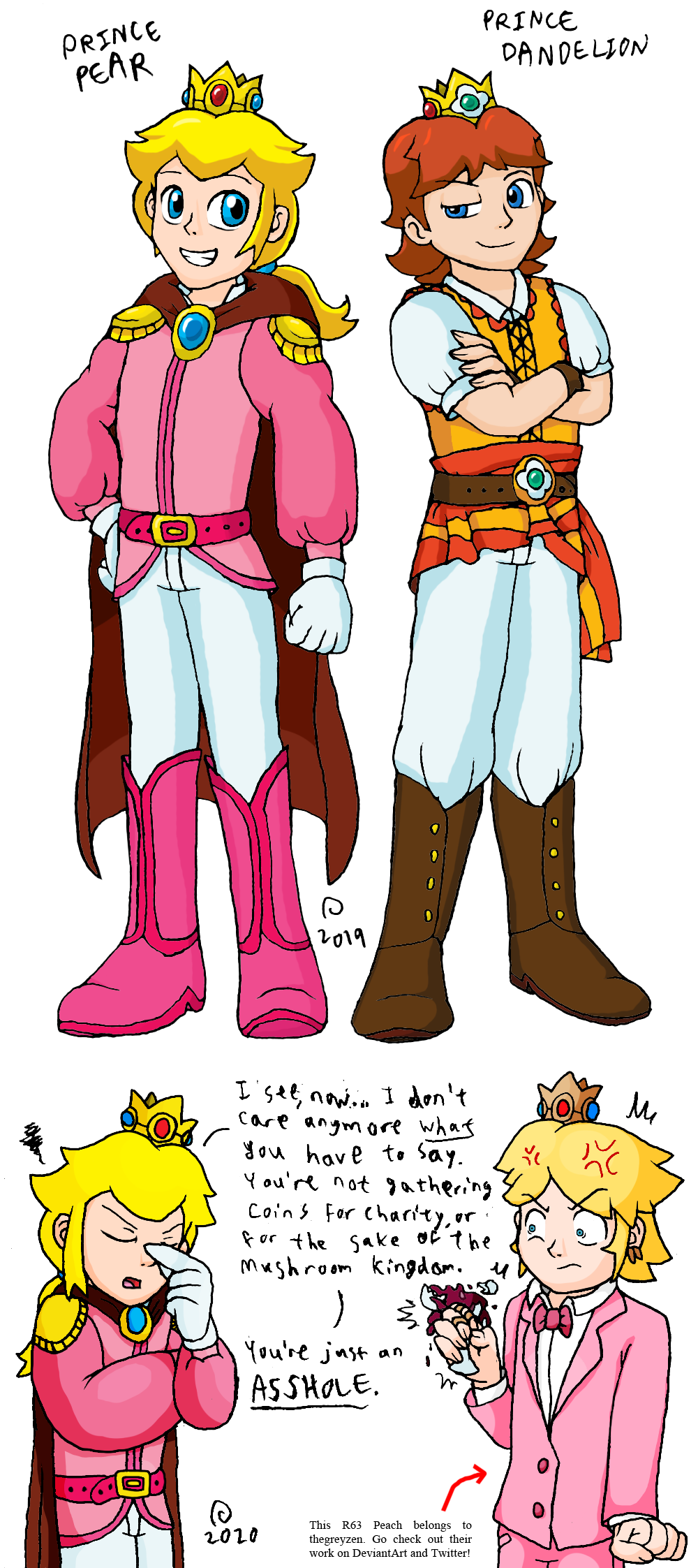 Happy Mar10 Day! - R63 Princesses feat. thegreyzen by SkarmorySilver on ...