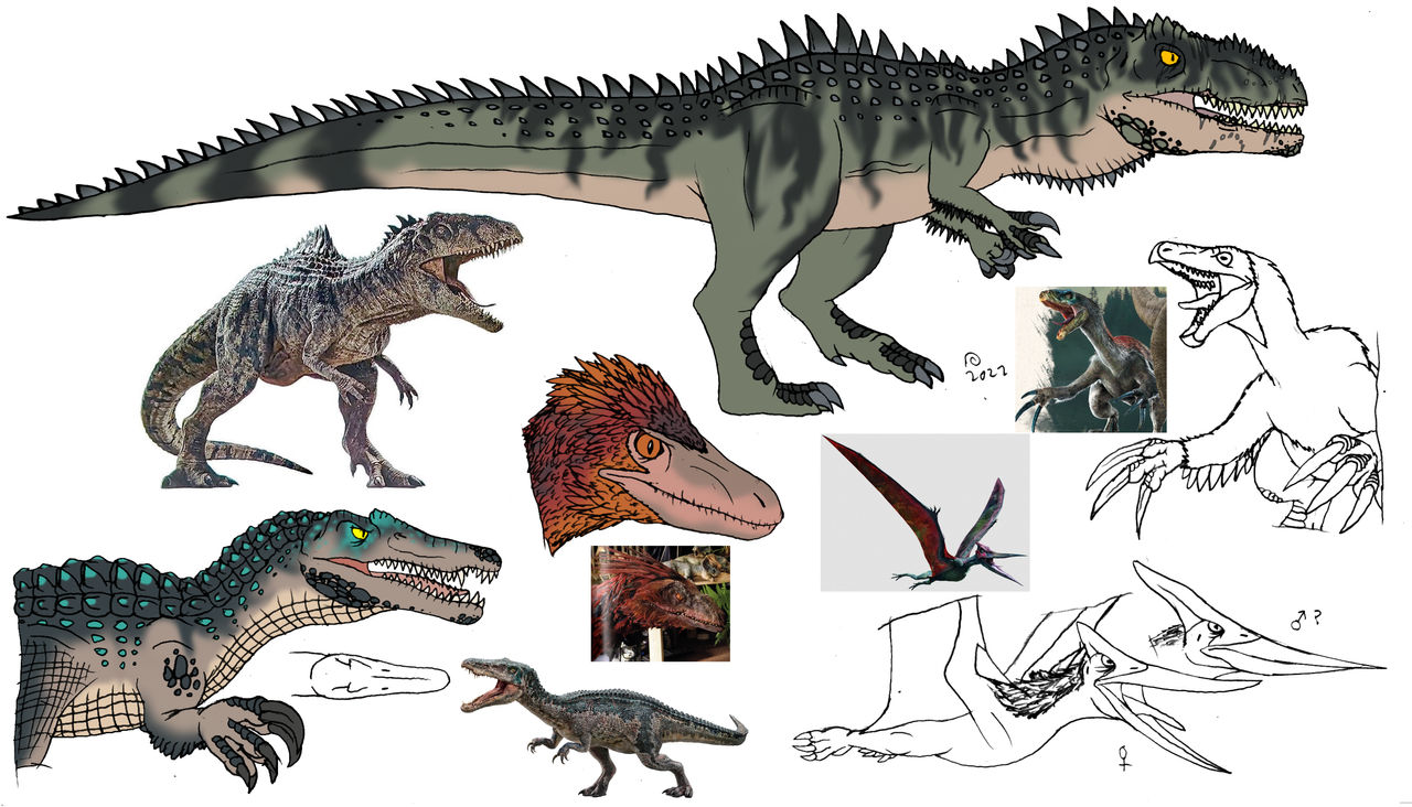 Can anyone identify what dinosaur this is supposed to be, it looks like an Allosaurus but with Rex fingers : r/Dinosaurs