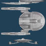Frigate USS Clarke NCC-1661