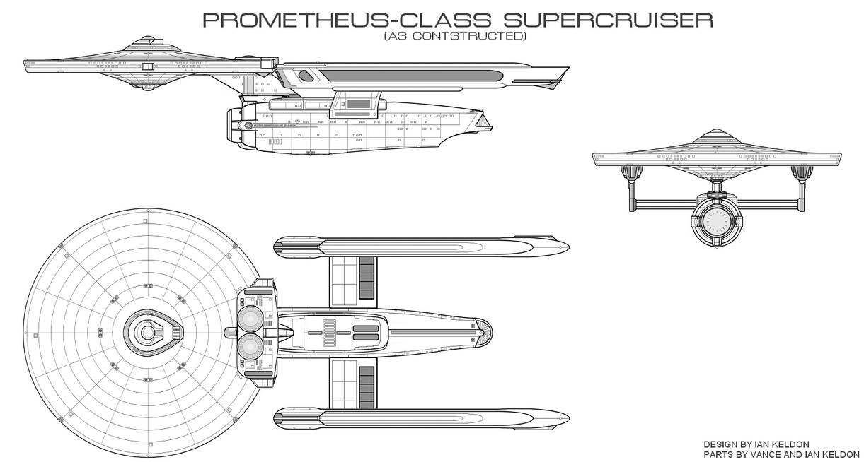 Super Cruiser - Prometheus by ShipSchematicsNet on DeviantArt