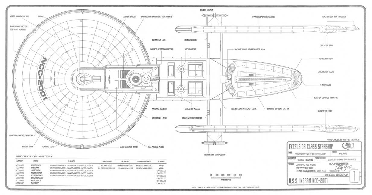 USS Excelsior Ingram Class Plans Revised Sheet 01 By ShipSchematicsNet uss-excelsior-ingram-class-plans-revised-sheet-01-by-shipschematicsnet