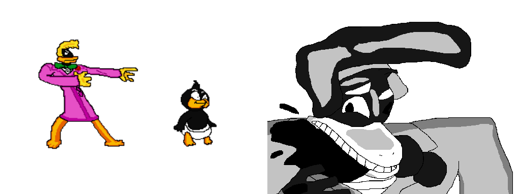 Zoot Suit Daffy Duck Sprite (Jojo Style)