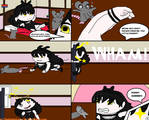 RWBY Chibi Fan Comic: Blake and Jerky Pg.1 by TheGamerLover