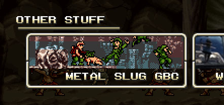 New Update: the Metal Slug Game Boy Color Sprites!