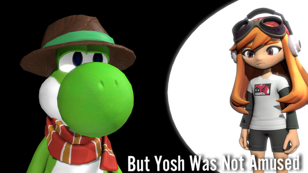 Yosh Yosh was Not Amused by 8-BitMeggy on DeviantArt