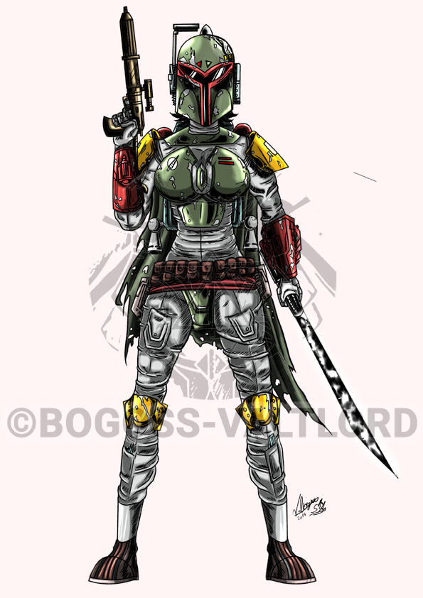 Fanart-Boba Fett (Star Wars)-Rule 63 by Bogoss-Valtlord on DeviantArt