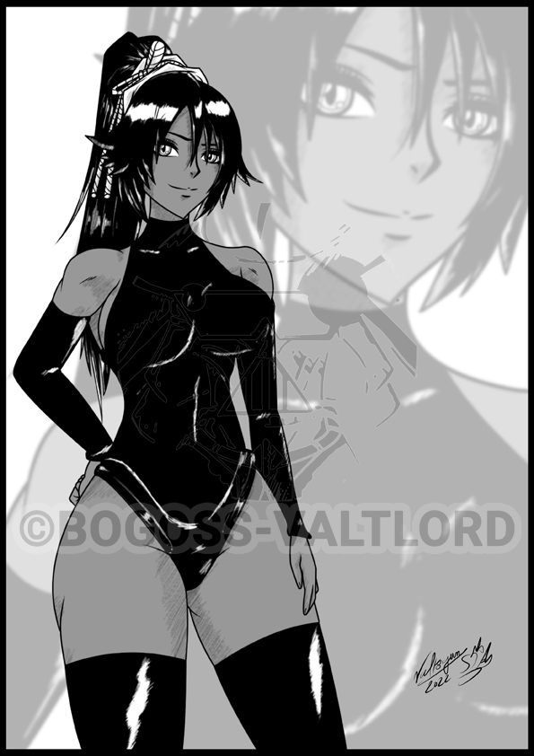 Bleach-Yoruichi Shihouin-Inking-2022