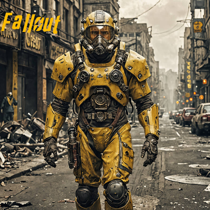 Fallout Machine Suit man suit nuclear fallout by mydreamvision on DeviantArt