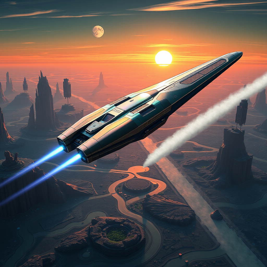 Earth Command Explorer 6, takes off by dcdrac on DeviantArt