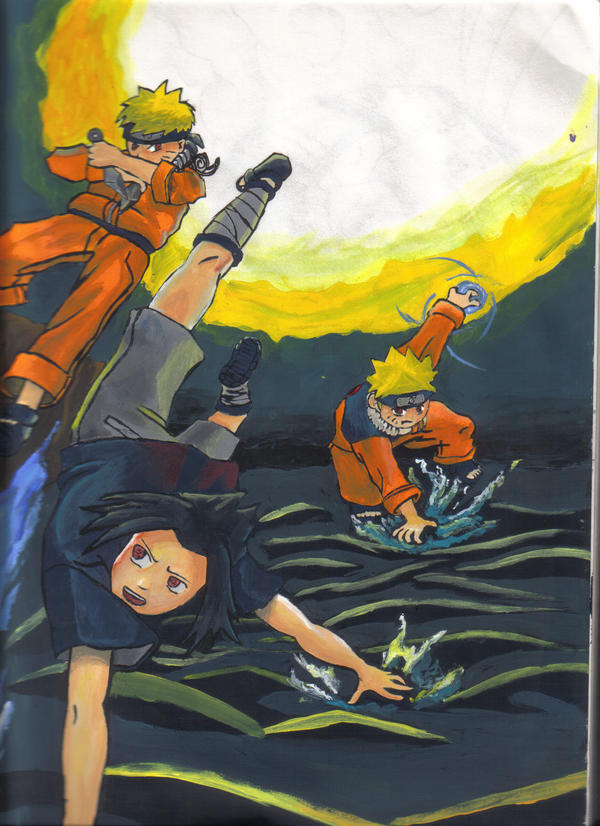 naruto and sasuke by icedemon99 on DeviantArt