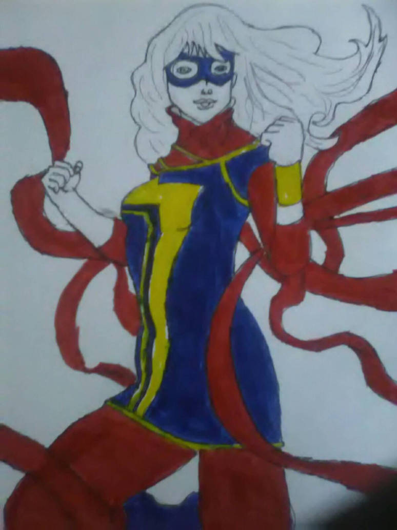 Ms. Marvel (Kamala Kahn) by NinjaofFire99 on DeviantArt