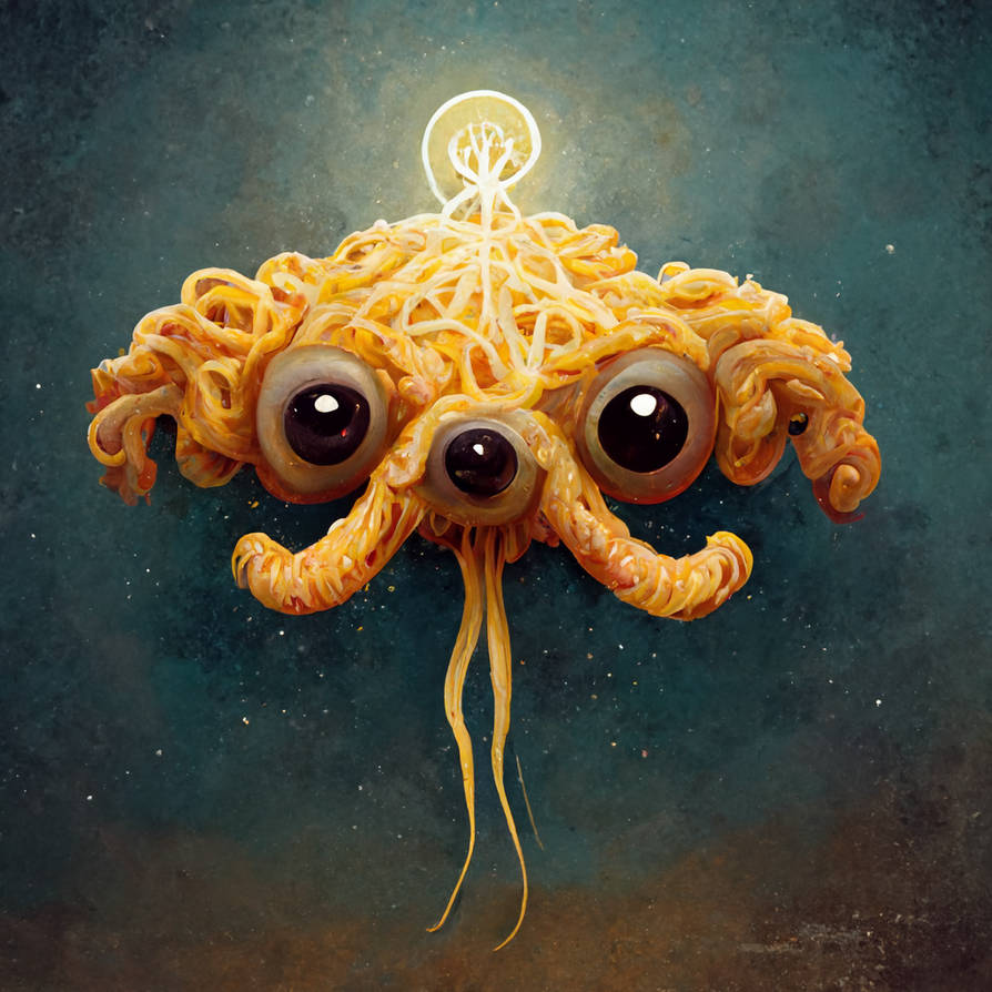 Spaghetti Monster Code T-850 flying spaghetti monster 4fe72599-293b-456d- by maxi69er on ...