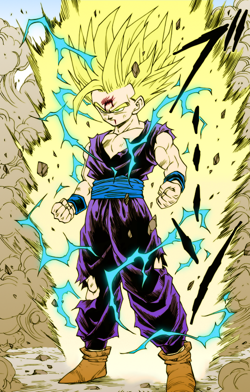 Super Saiyan 2 Gohan By Kuroichigo The Lilty On Deviantart