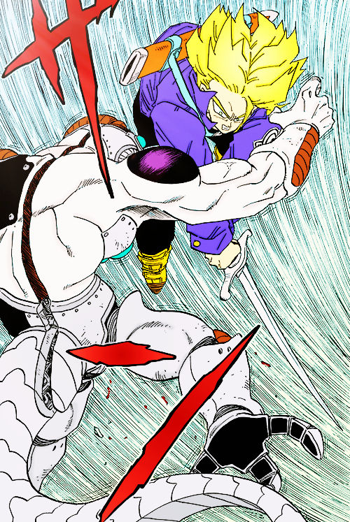 Trunks Kills Frieza By Kuroichigo The Lilty On Deviantart Trunks Kills Frieza By Kuroichigo The Lilty On Deviantart