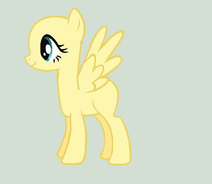 Fluttershy Base by SanauSeven on DeviantArt