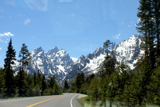 Road to the Tetons