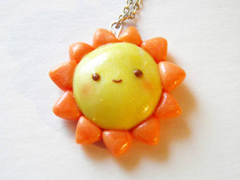 Kawaii Sun Necklace