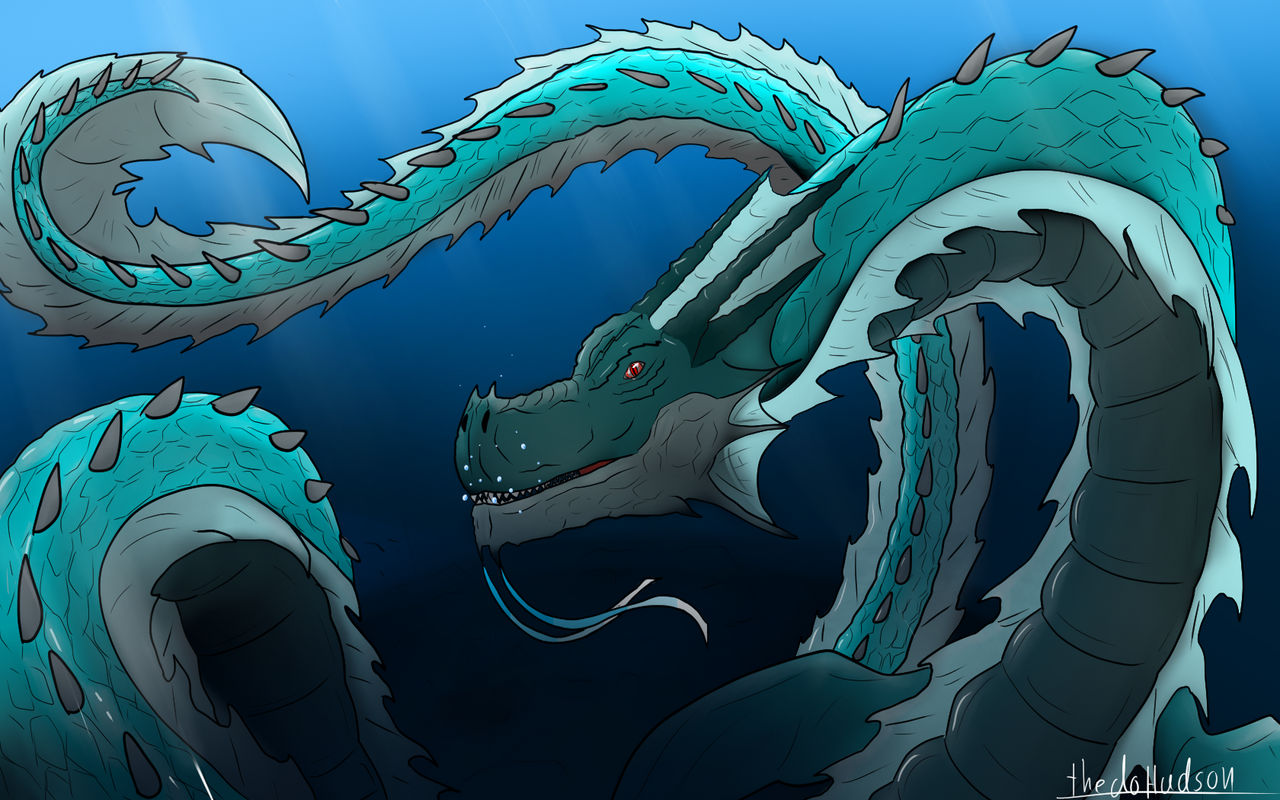 Deviantart Legendary Manda Manda not really by thedoHudson on DeviantArt