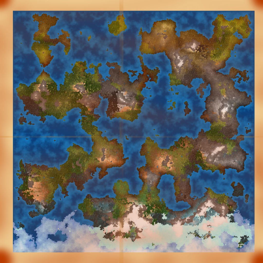 Sun Map Deviantart World Map by zapper7174 on DeviantArt