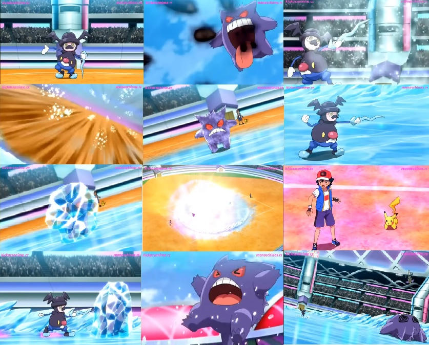 Episode 129 Gengar vs Mr Rime by chaoscontrolmaster on DeviantArt