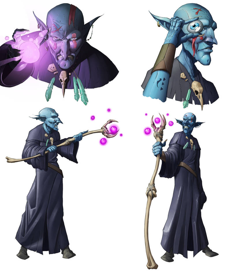 Goblin Mage by MattDulemba on DeviantArt