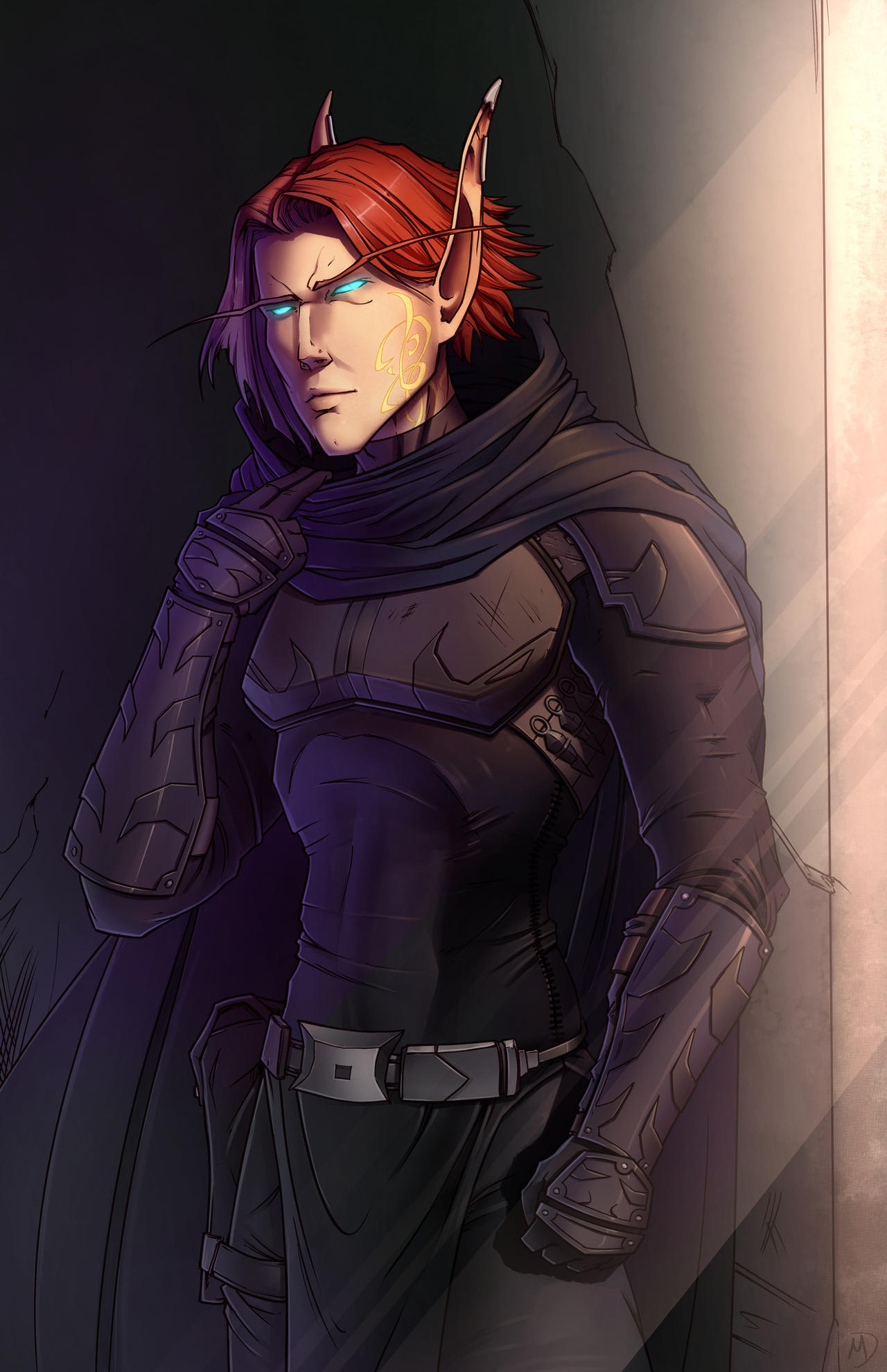Elf Jujitsu Elf Ninja by MattDulemba on DeviantArt