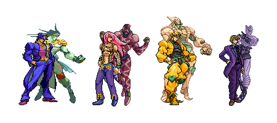 JoJo's Bizarre Adventure - Stardust Crusaders by MasterPiece64 on