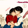 Ranma and Akane... neko kiss
